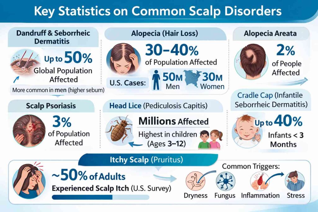 Common scalp disorders - Medi Hair Loss & Scalp Clinic Toronto & Ottawa Canada